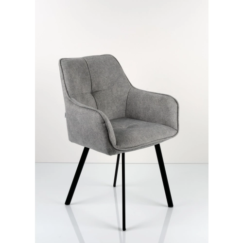 Krzesło DELUXE KR-175 Tkanina STRONG 14 Noga Metalowa